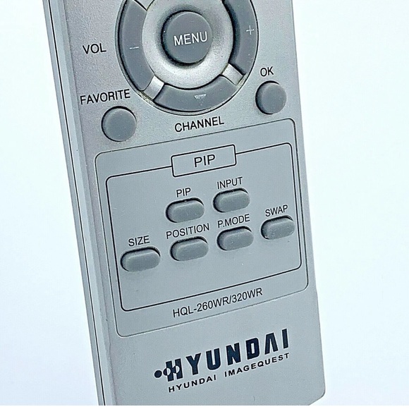 HYUNDAI Remote HQL-260WR/320WR ImageQuest GENUINE Remote Control Original Tested - Picture 10 of 12